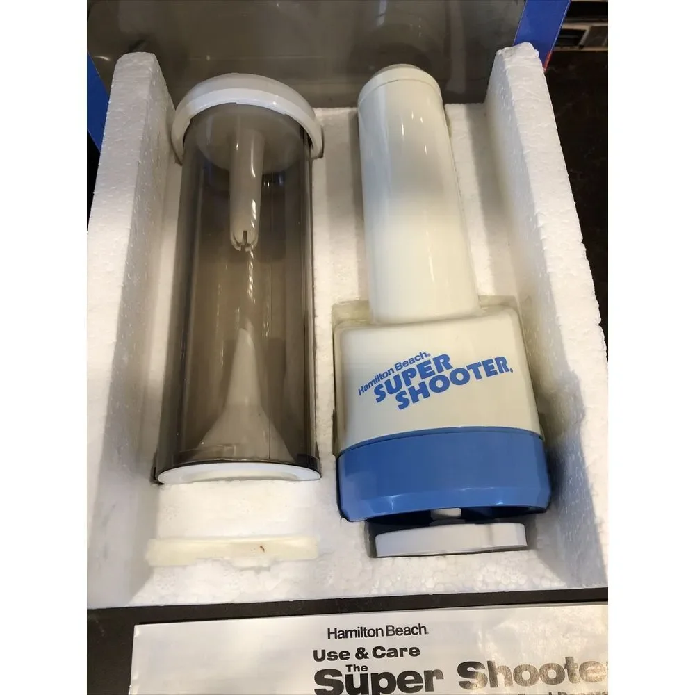 Hamiliton Beach The Super Shooter 8000 Cookie Press‎ Food Decorator